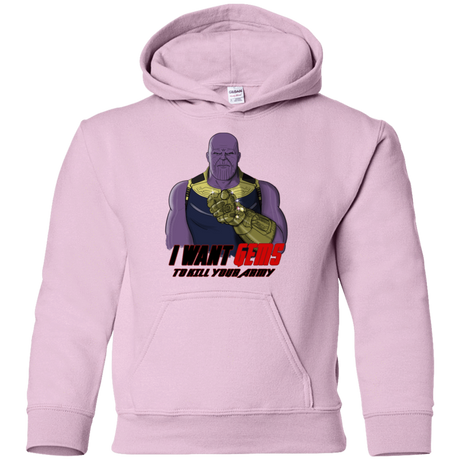 Sweatshirts Light Pink / YS Thanos Sam Youth Hoodie