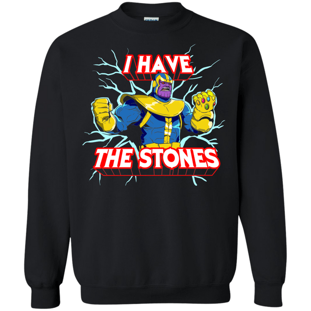 Sweatshirts Black / S Thanos stones Crewneck Sweatshirt