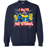 Sweatshirts Navy / S Thanos stones Crewneck Sweatshirt
