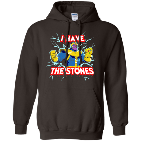 Sweatshirts Dark Chocolate / S Thanos stones Pullover Hoodie