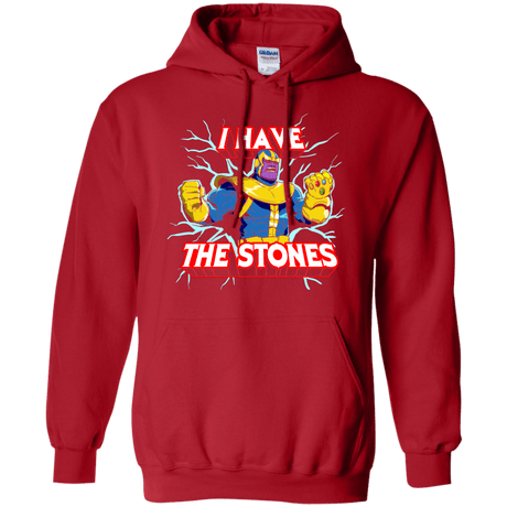 Sweatshirts Red / S Thanos stones Pullover Hoodie