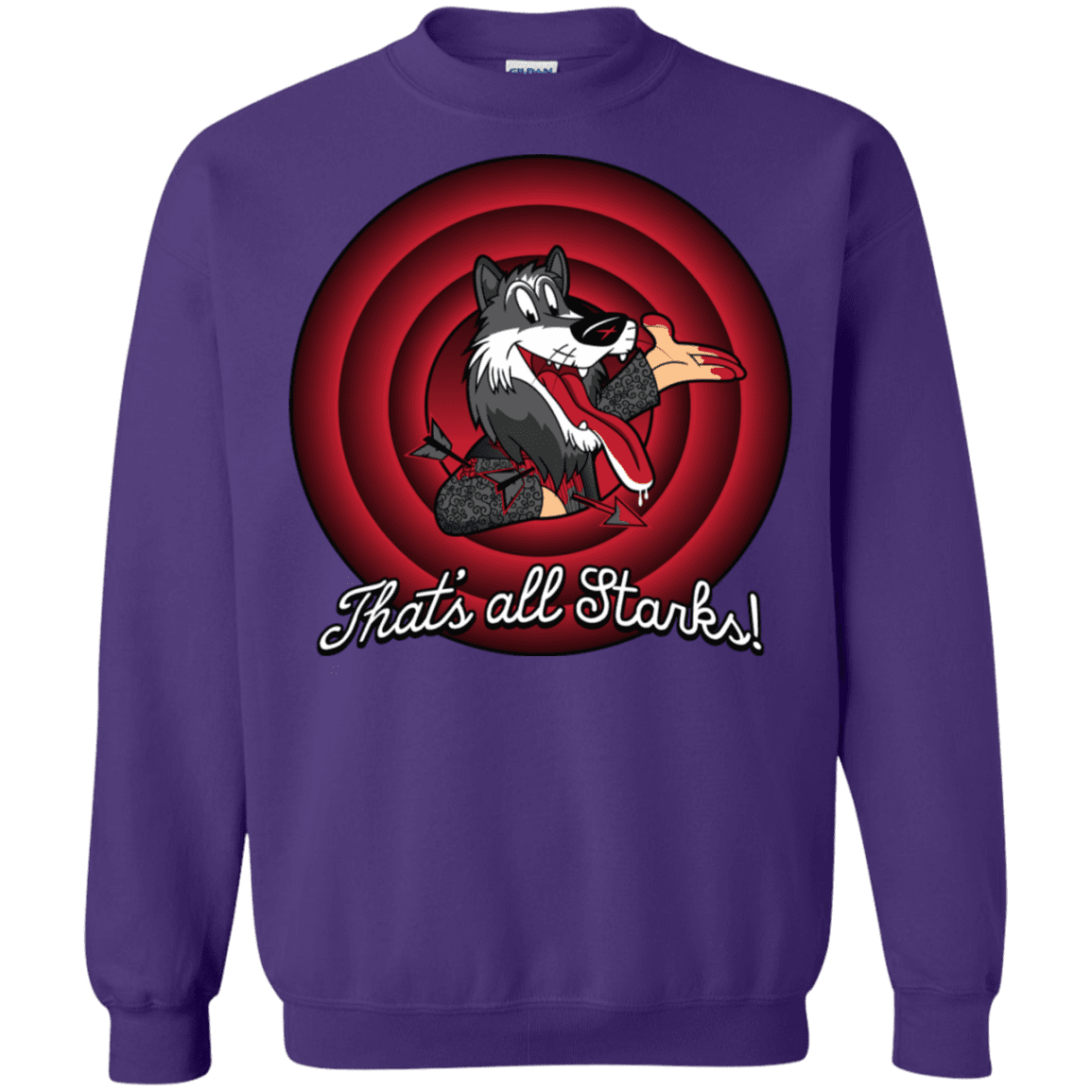 Sweatshirts Purple / S That's all Starks Crewneck Sweatshirt