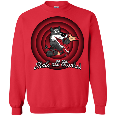Sweatshirts Red / S That's all Starks Crewneck Sweatshirt