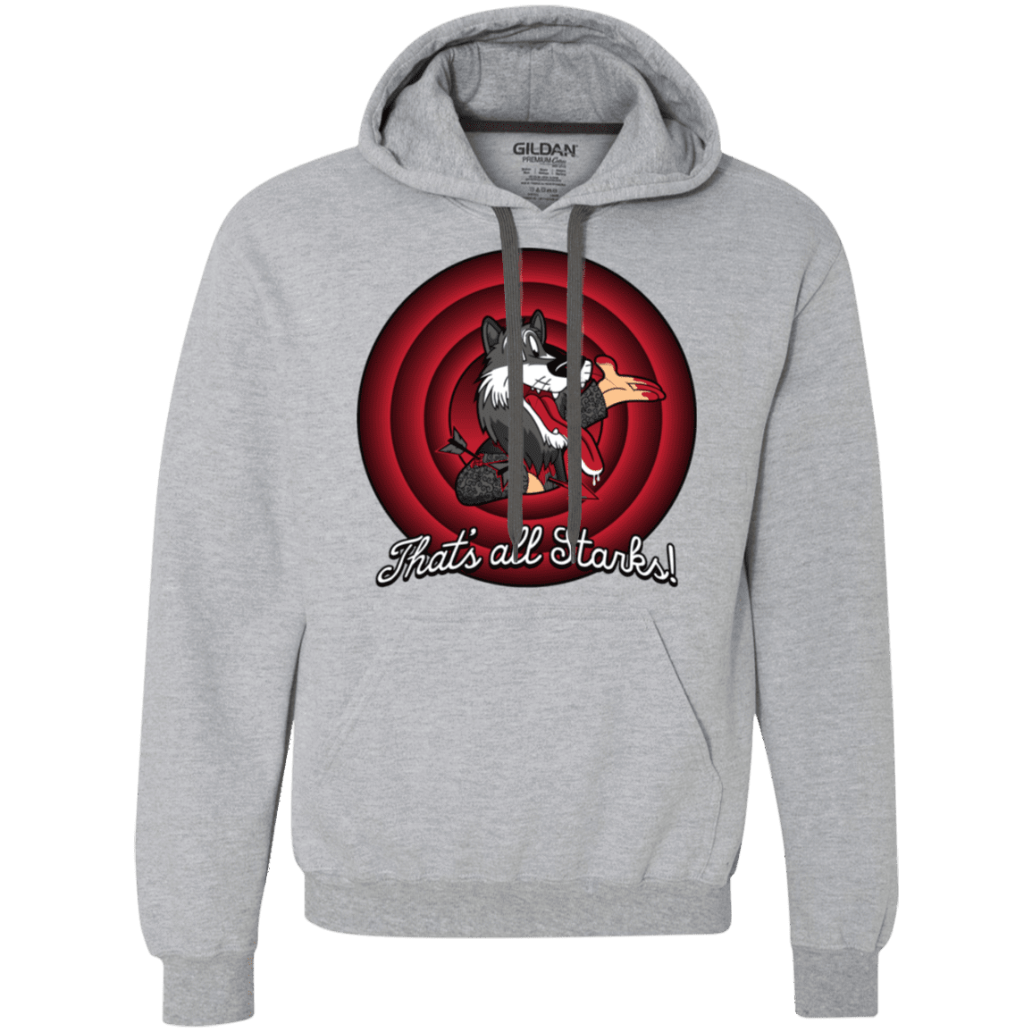 Sweatshirts Sport Grey / S That's all Starks Premium Fleece Hoodie