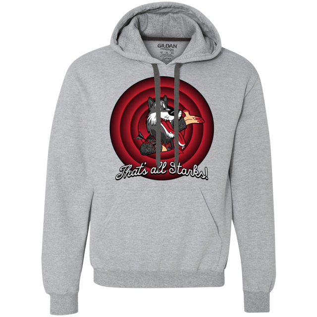 Sweatshirts Sport Grey / S That's all Starks Premium Fleece Hoodie