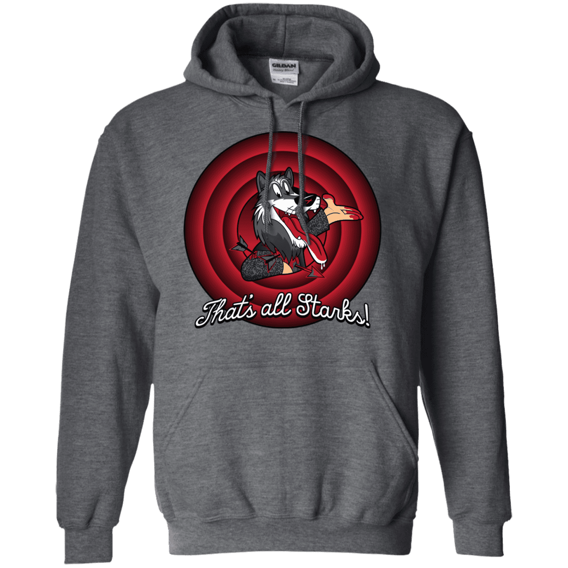 Sweatshirts Dark Heather / S That's all Starks Pullover Hoodie