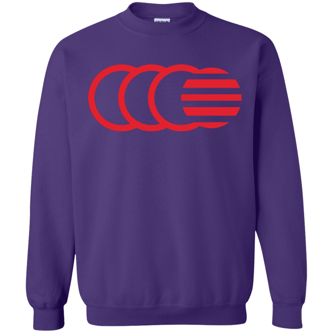 Sweatshirts Purple / S That's No Moon Crewneck Sweatshirt