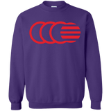 Sweatshirts Purple / S That's No Moon Crewneck Sweatshirt