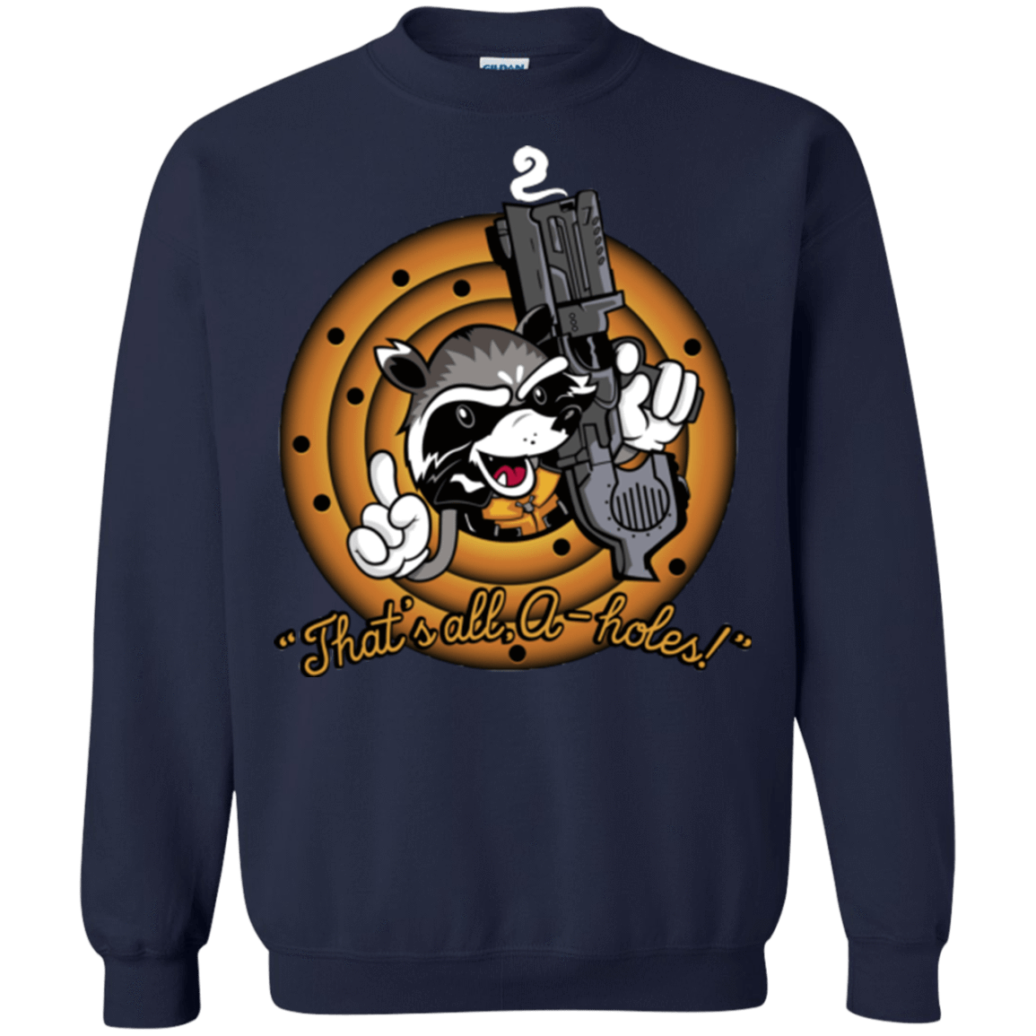 Sweatshirts Navy / Small Thats All A-Holes Crewneck Sweatshirt