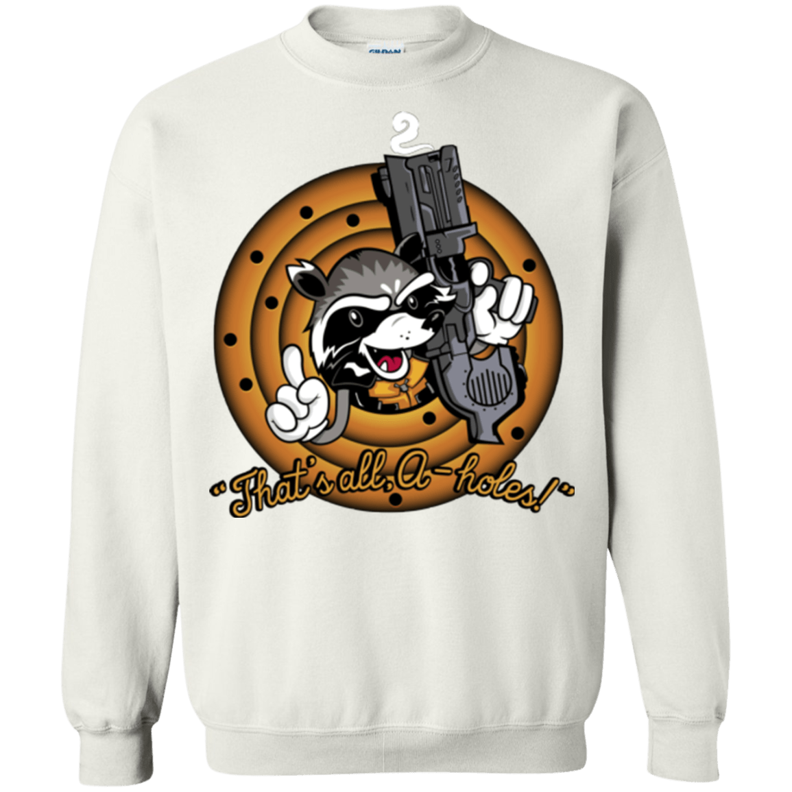 Sweatshirts White / Small Thats All A-Holes Crewneck Sweatshirt