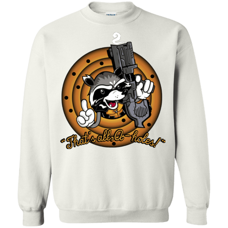 Sweatshirts White / Small Thats All A-Holes Crewneck Sweatshirt