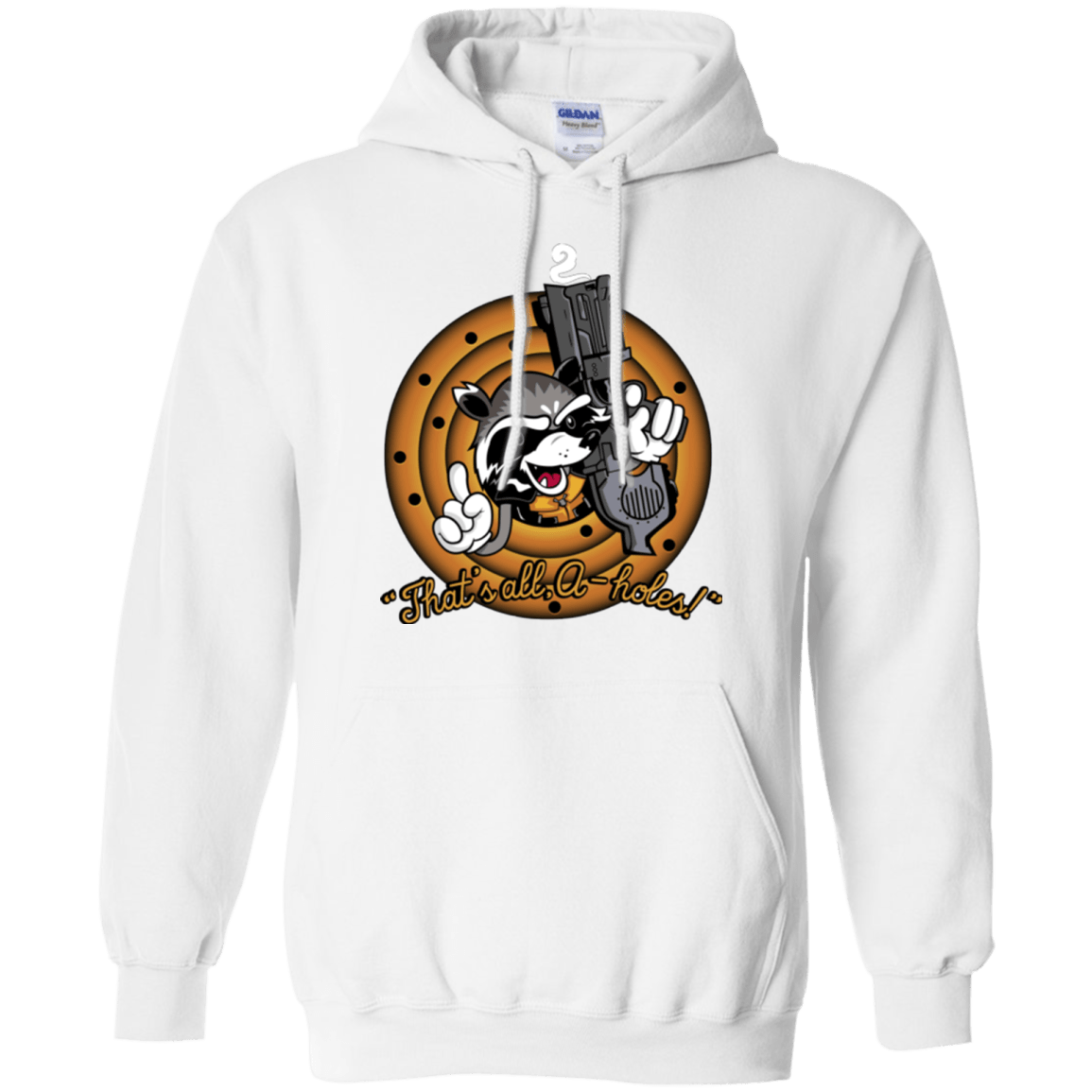 Sweatshirts White / Small Thats All A-Holes Pullover Hoodie