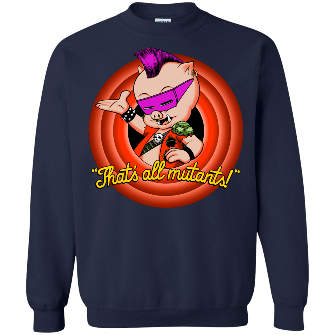 Sweatshirts Navy / S Thats all Mutants Crewneck Sweatshirt
