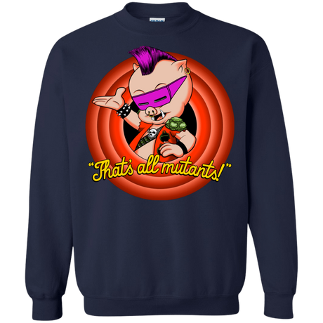 Sweatshirts Navy / S Thats all Mutants Crewneck Sweatshirt