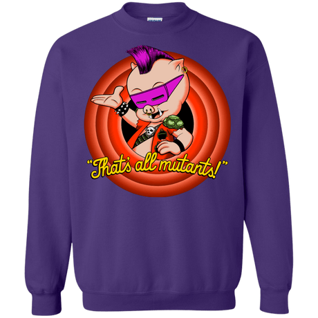 Sweatshirts Purple / S Thats all Mutants Crewneck Sweatshirt
