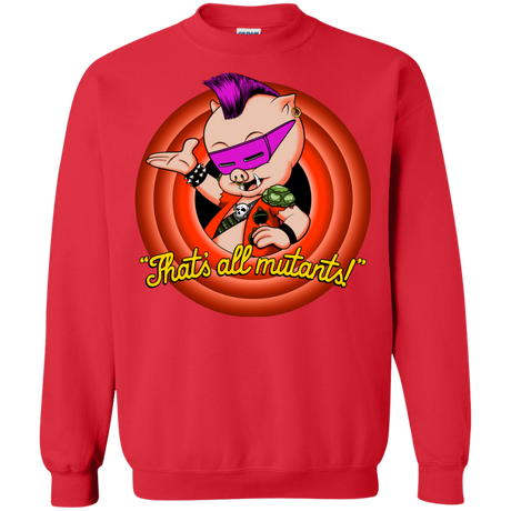 Sweatshirts Red / S Thats all Mutants Crewneck Sweatshirt