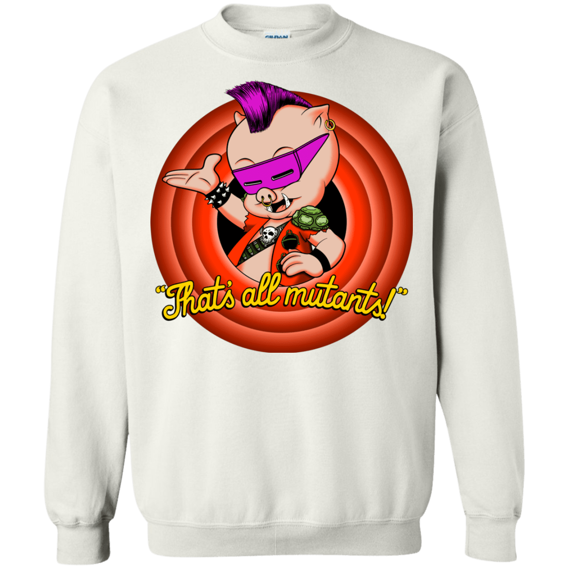 Sweatshirts White / S Thats all Mutants Crewneck Sweatshirt
