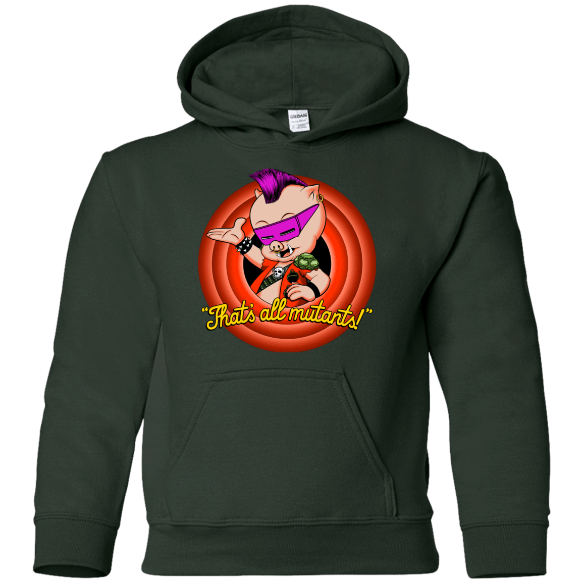 Sweatshirts Forest Green / YS Thats all Mutants Youth Hoodie