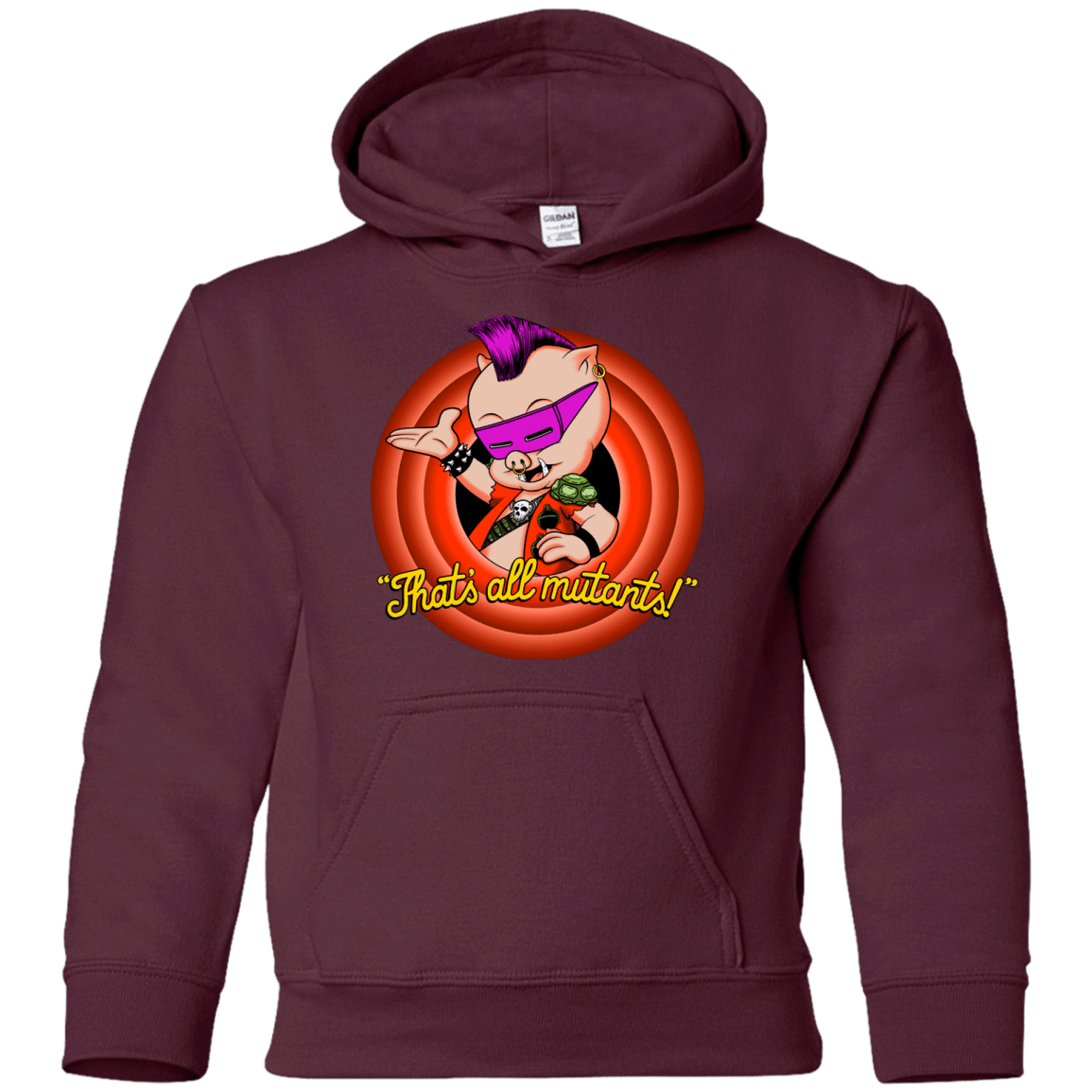 Sweatshirts Maroon / YS Thats all Mutants Youth Hoodie