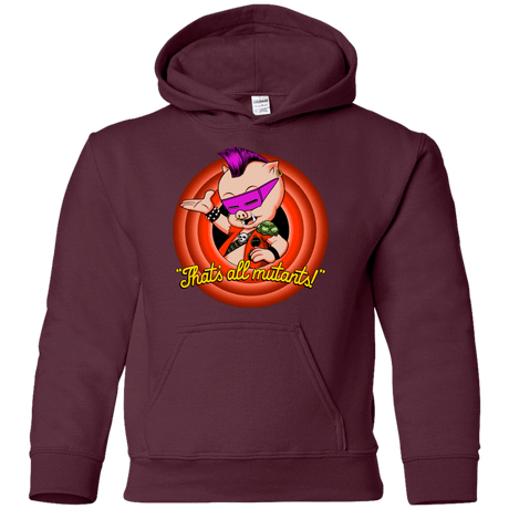 Sweatshirts Maroon / YS Thats all Mutants Youth Hoodie