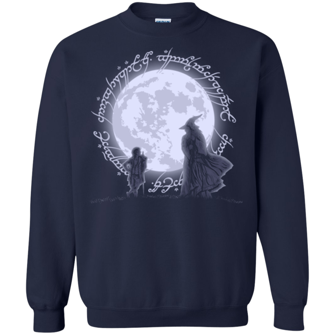 Sweatshirts Navy / Small The Adventure Begins Crewneck Sweatshirt