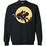 Sweatshirts Black / S The Adventures of Dustin Crewneck Sweatshirt