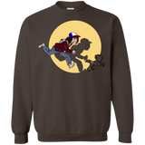 Sweatshirts Dark Chocolate / S The Adventures of Dustin Crewneck Sweatshirt