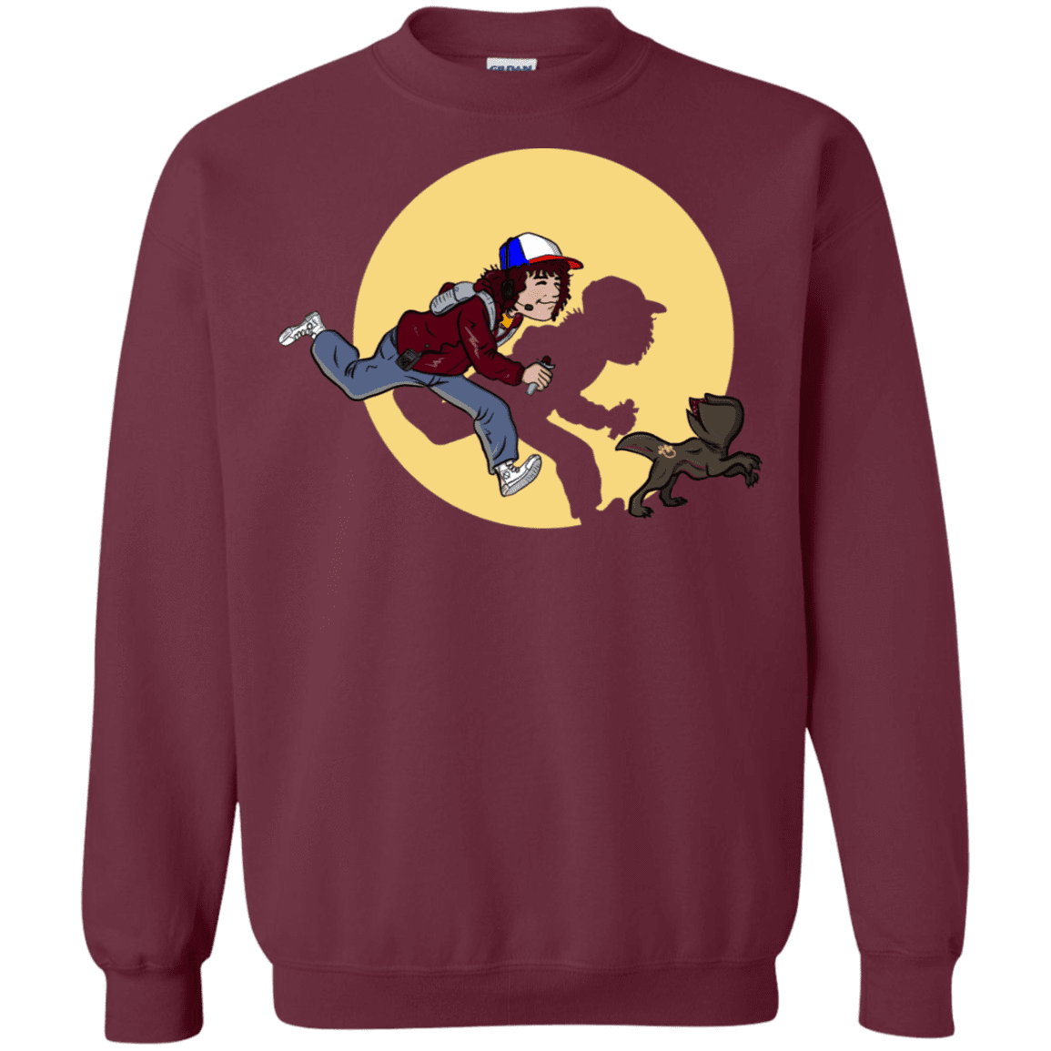 Sweatshirts Maroon / S The Adventures of Dustin Crewneck Sweatshirt