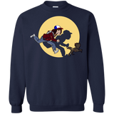 Sweatshirts Navy / S The Adventures of Dustin Crewneck Sweatshirt