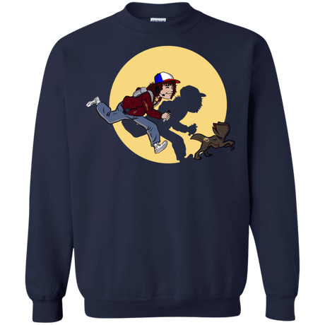 Sweatshirts Navy / S The Adventures of Dustin Crewneck Sweatshirt