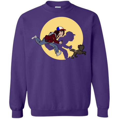 Sweatshirts Purple / S The Adventures of Dustin Crewneck Sweatshirt