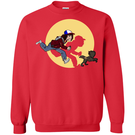 Sweatshirts Red / S The Adventures of Dustin Crewneck Sweatshirt