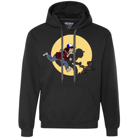 Sweatshirts Black / S The Adventures of Dustin Premium Fleece Hoodie