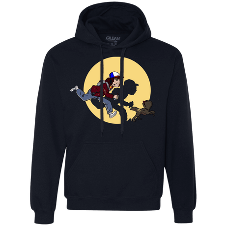 Sweatshirts Navy / S The Adventures of Dustin Premium Fleece Hoodie