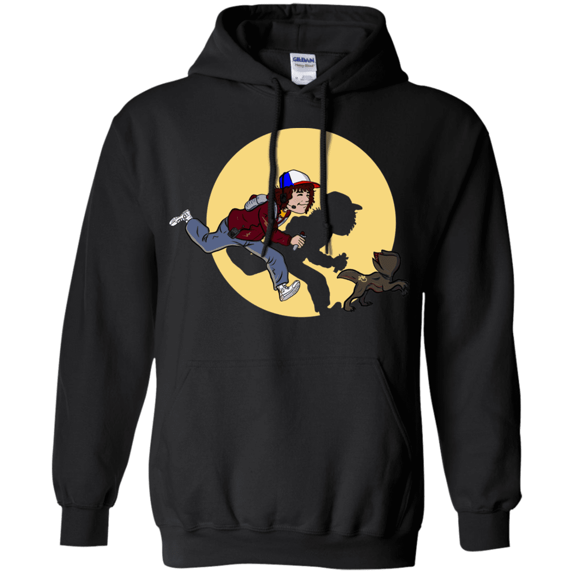 Sweatshirts Black / S The Adventures of Dustin Pullover Hoodie