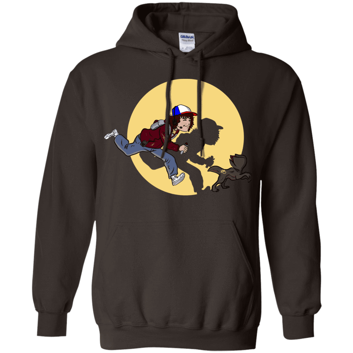 Sweatshirts Dark Chocolate / S The Adventures of Dustin Pullover Hoodie