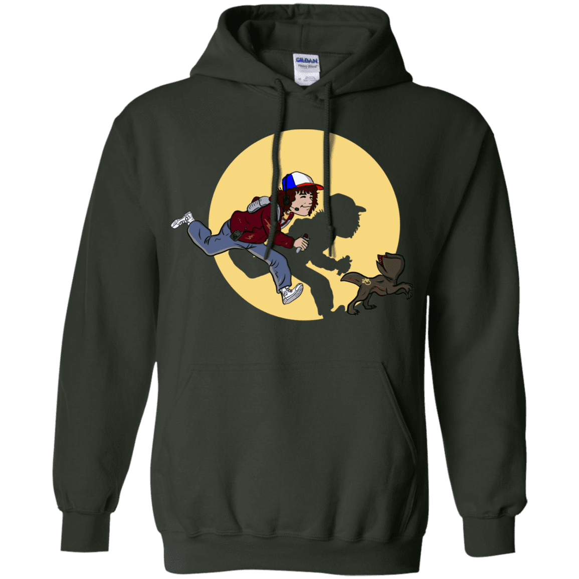 Sweatshirts Forest Green / S The Adventures of Dustin Pullover Hoodie