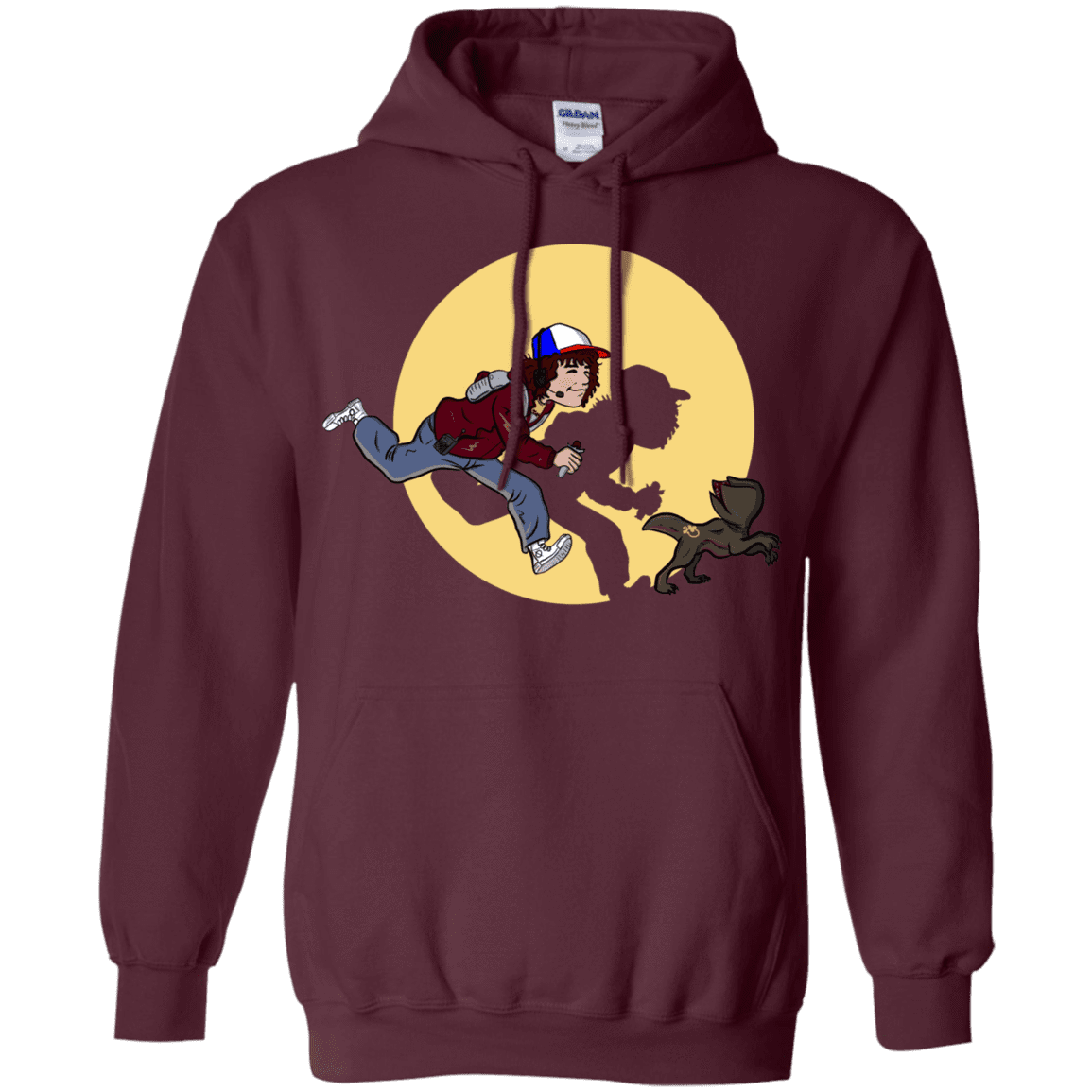 Sweatshirts Maroon / S The Adventures of Dustin Pullover Hoodie