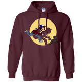 Sweatshirts Maroon / S The Adventures of Dustin Pullover Hoodie