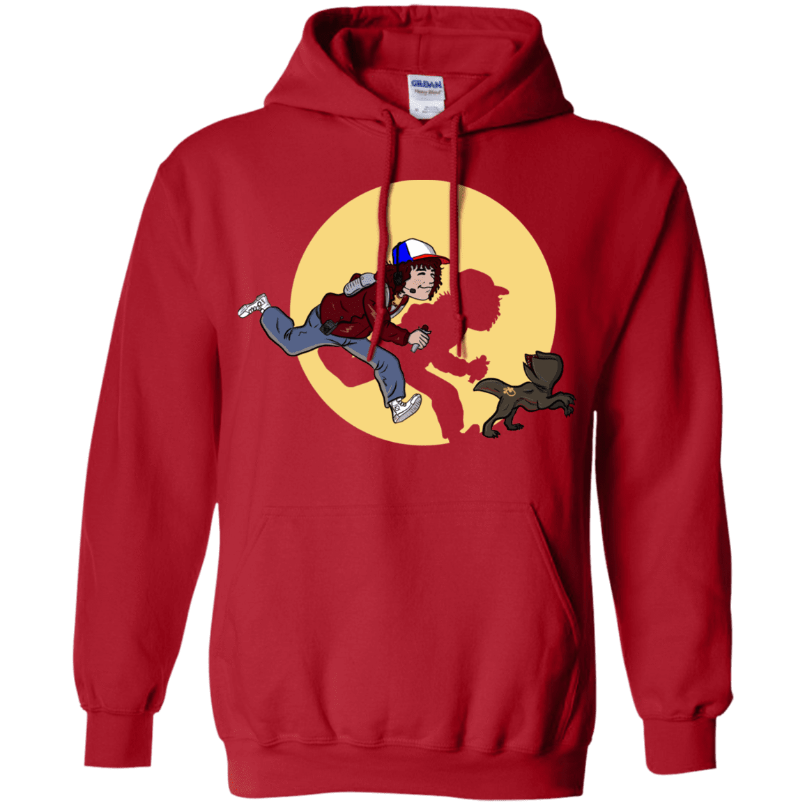 Sweatshirts Red / S The Adventures of Dustin Pullover Hoodie