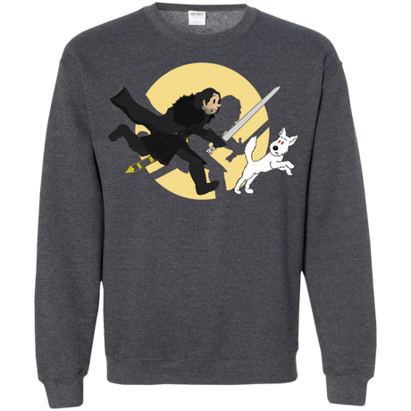 Sweatshirts Dark Heather / S The Adventures of Jon Snow Crewneck Sweatshirt