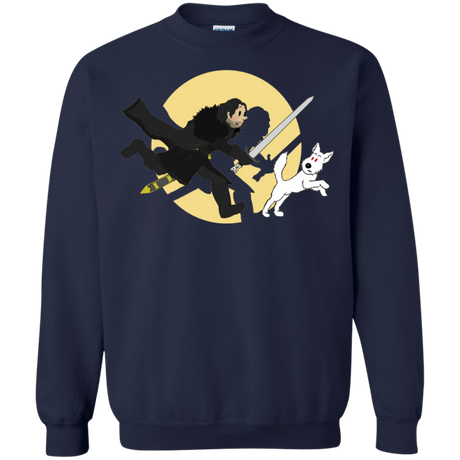 Sweatshirts Navy / S The Adventures of Jon Snow Crewneck Sweatshirt