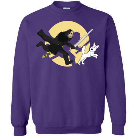 Sweatshirts Purple / S The Adventures of Jon Snow Crewneck Sweatshirt