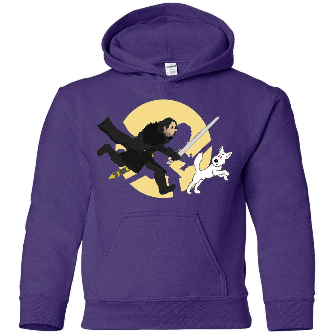 Sweatshirts Purple / YS The Adventures of Jon Snow Youth Hoodie