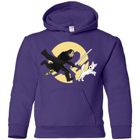 Sweatshirts Purple / YS The Adventures of Jon Snow Youth Hoodie
