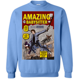 Sweatshirts Carolina Blue / S The Amazing Babysitter Crewneck Sweatshirt