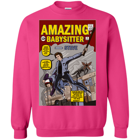 Sweatshirts Heliconia / S The Amazing Babysitter Crewneck Sweatshirt