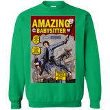 Sweatshirts Irish Green / S The Amazing Babysitter Crewneck Sweatshirt