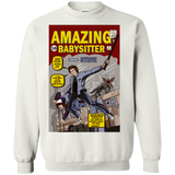 Sweatshirts White / S The Amazing Babysitter Crewneck Sweatshirt