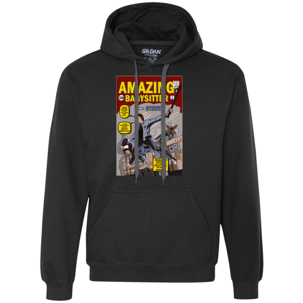 Sweatshirts Black / S The Amazing Babysitter Premium Fleece Hoodie